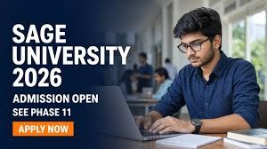Admissions Open 2026 – UG & PG Programmes, SAGE University Bhopal